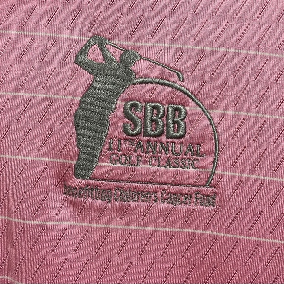 Callaway Opti-Dri Polo Golf Performance Short Sleeve Pink Mens XL - Picture 6 of 13